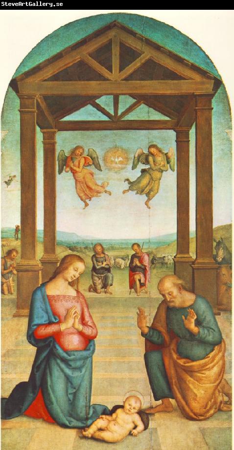 Pietro Perugino The Presepio